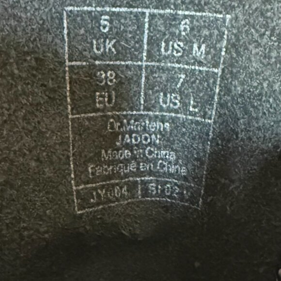 Dr Martens Jadon Platform Boot Size 7 UK 5 - Picture 6 of 6